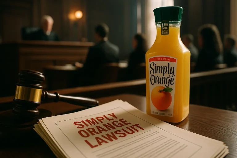 Simply Orange Lawsuit 2025: Class Action & PFAS Details