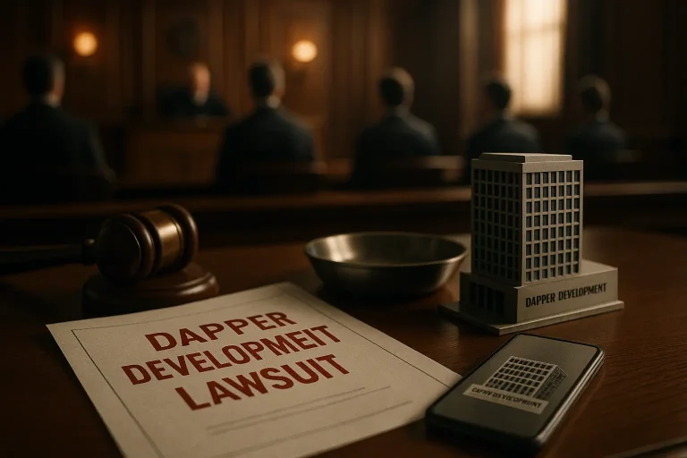 Dapper Development Lawsuit Explained: Real Estate & NFT Legal Battles