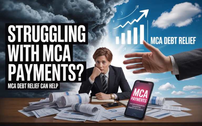 Struggling with Merchant Cash Advance Payments? MCA Debt Relief Can Help