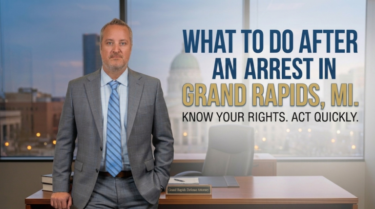What to Do After an Arrest in Grand Rapids, MI: A Complete Criminal Defense Guide