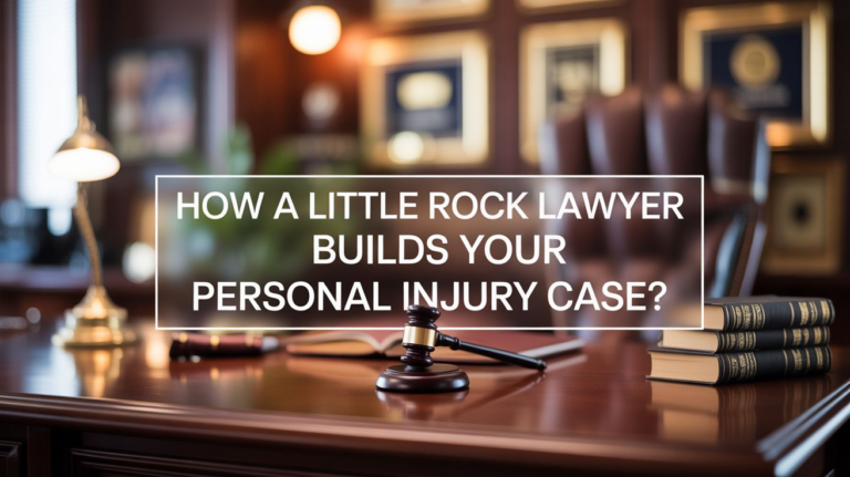 How a Little Rock Lawyer Builds Your Personal Injury Case?