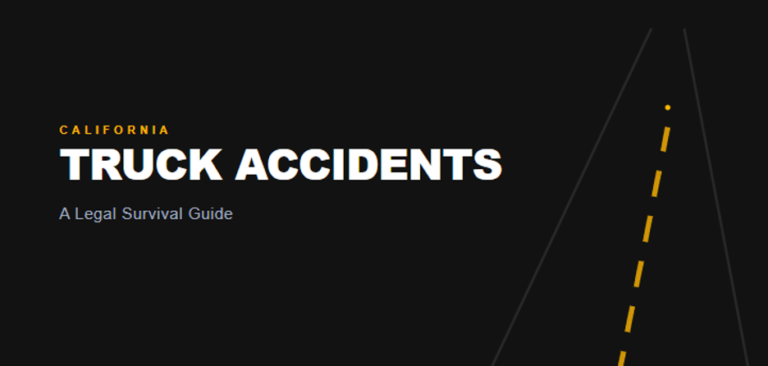 Surviving California’s Commercial Corridors: A Legal Guide to Big Rig Accidents