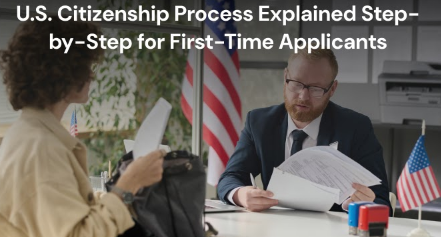 U.S. Citizenship Process Explained Step-by-Step for First-Time Applicants 