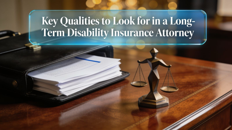 Key Qualities to Look for in a Long-Term Disability Insurance Attorney